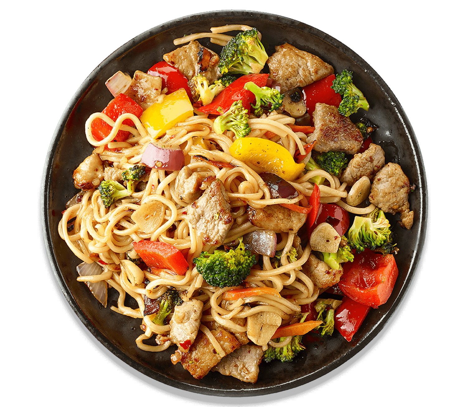 Prepared seafood dish utilizing advanced texture ingredients